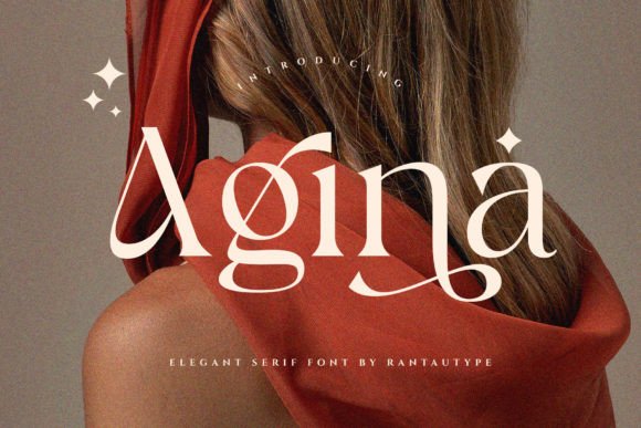 Agina Font: Elegant Serif for Feminine Design