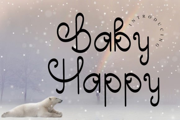 Baby Happy Font: Your Guide to Elegant Handwritten Design