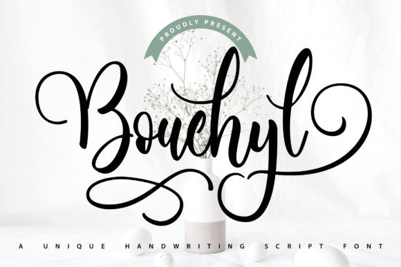 Bouchyl: A Unique Handwriting Script Font