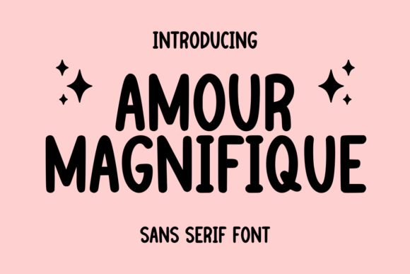 Discover the Charm of Amour Magnifique Font