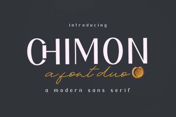 Discover the Creative Versatility of Chimon Font Duo