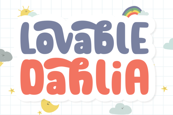 Lovable Dahlia Font: A Charming Typeface for Creative Projects