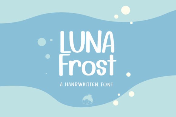 Luna Frost Font: A Sweet Handwritten Typeface for Creative Projects