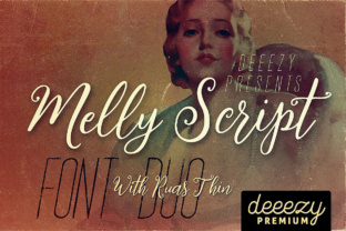 Melly Script Font Duo: Vintage Style for Modern Design
