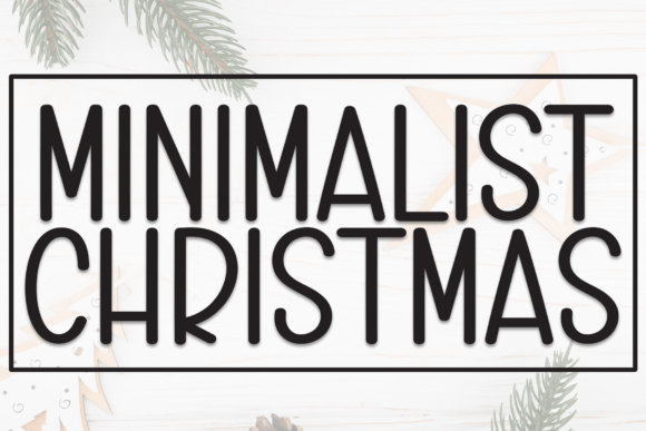 Minimalist Christmas Font: A Timeless Handwritten Design