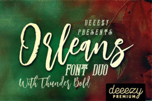 Orleans Script Font Duo: Creative Style for Your Projects