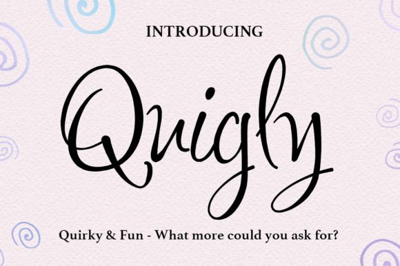 Quigley Font: A Quirky Bold Choice for Creative Projects