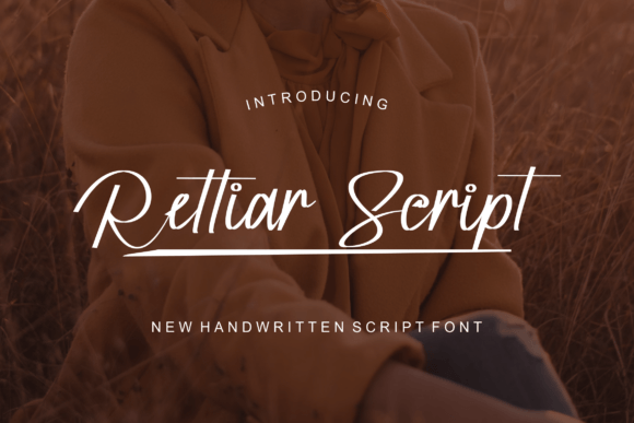 Rettiar Script: Elegant Modern Handwritten Typeface