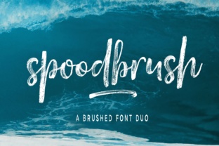 Spoodbrush - Font Duo: Perfect Pairing for Personal Designs