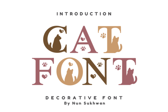 Unleash Your Creativity with the Charming Cat Font